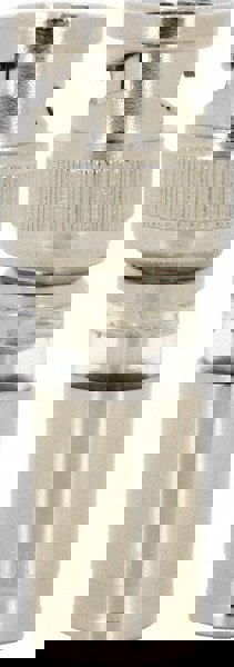 Straight, BNC Compression Coaxial Connector